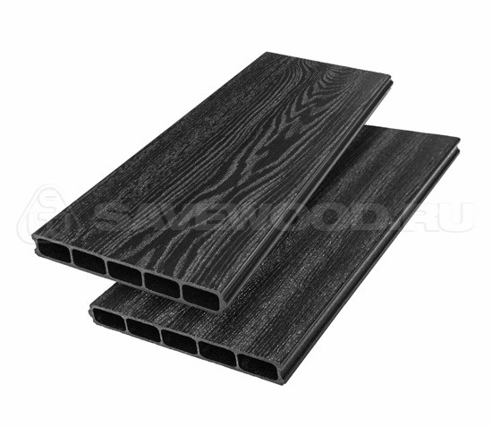 Грядочная доска ДПК 3D Savewood SW Rumex Чёрный купить в Полярных Зорях