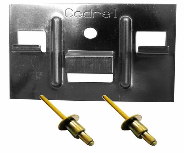 КЛЯММЕР + ЗАКЛЁПКА ДЛЯ CEDRAL CLICK 250 ШТ купить в Полярных Зорях