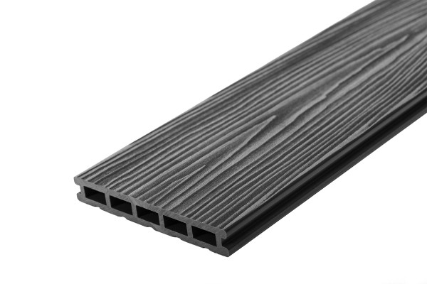 Террасная доска из ДПК RusDecking Unodeck Mogano - Графит купить в Полярных Зорях