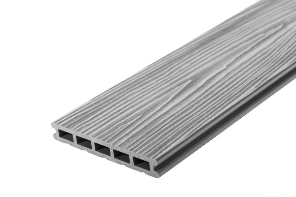Террасная доска из ДПК RusDecking Unodeck Mogano - Серый купить в Полярных Зорях