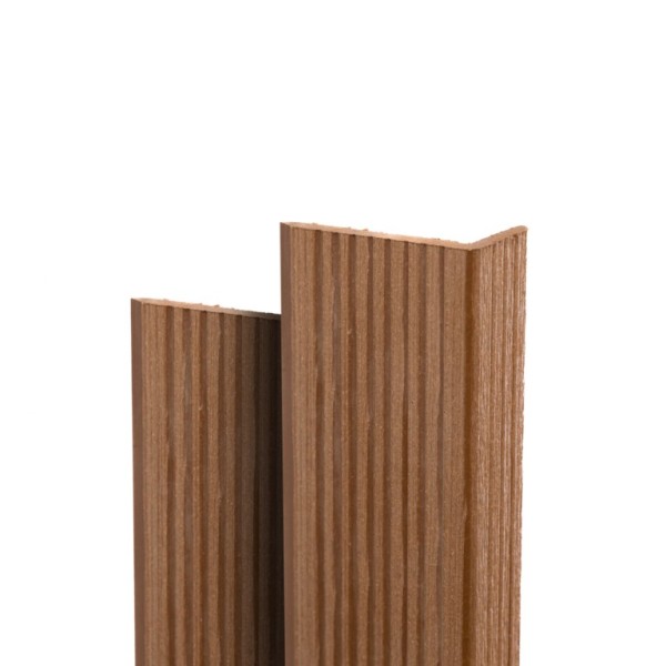 Угол торцевой Ecodecking Техно 70х35x3000 Бронза купить в Полярных Зорях