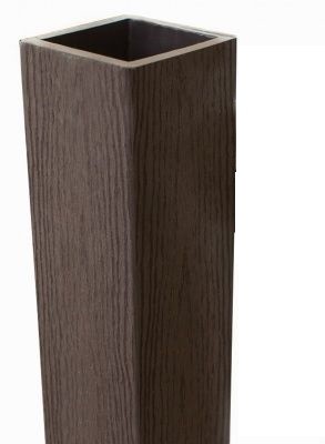 Столб опорный Woodvex Co-Extrusion Венге купить в Полярных Зорях