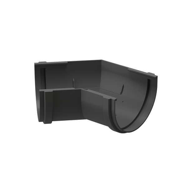 Угол желоба 135˚ Docke Premium Графит купить в Полярных Зорях