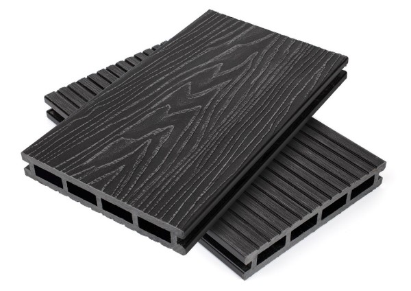 Террасная доская ДПК NanoWood Nature 3D пустотелая Графит купить в Полярных Зорях