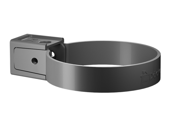 Хомут универсальный для водосточной трубы Docke Premium Графит купить в Полярных Зорях