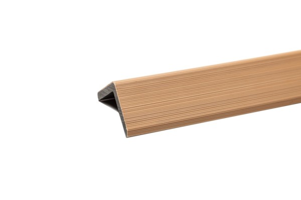 Уголок торцевой Ecodecking Скай коэкструзия 45х45х3000 Бук купить в Полярных Зорях