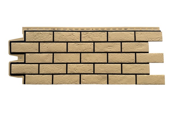 ФП Grand Line состаренный кирпич премиум Песочный (шов RAL 9005) купить в Полярных Зорях