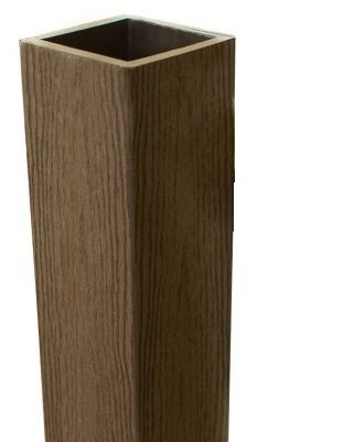 Столб опорный Woodvex Co-Extrusion Кофе купить в Полярных Зорях