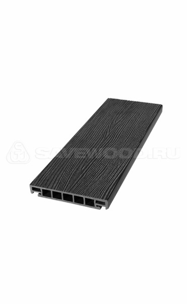 Террасная доска из ДПК SW Salix (S) (R) черный купить в Полярных Зорях