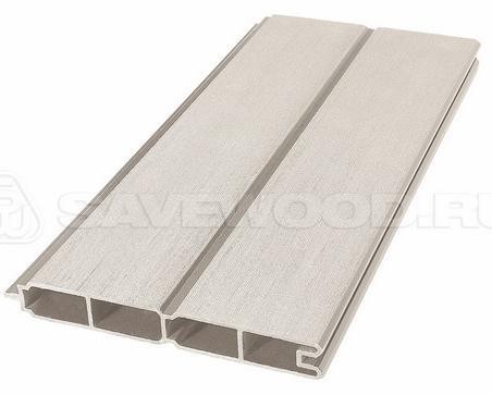 Заборный профиль из ДПК Savewood SW Agger матовый бежевый купить в Полярных Зорях